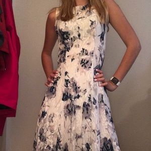 DKNY Lacy Floral Dress